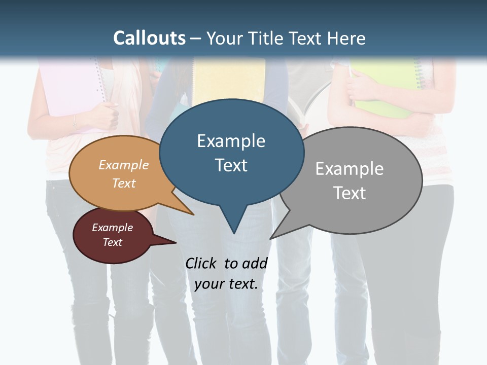 Content Education Students PowerPoint Template