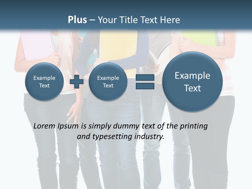Content Education Students PowerPoint Template