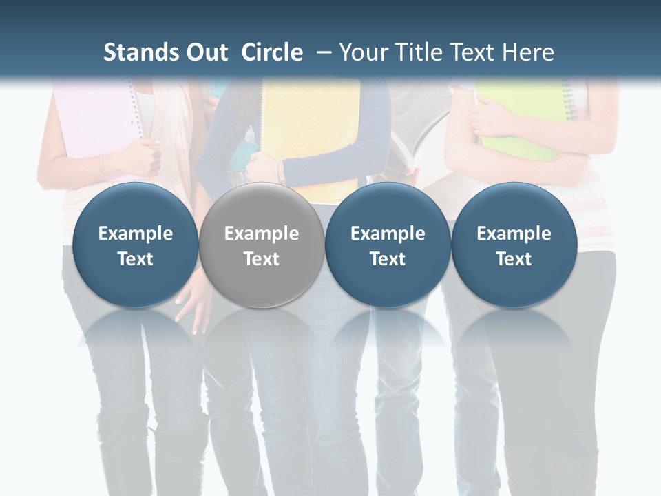 Content Education Students PowerPoint Template