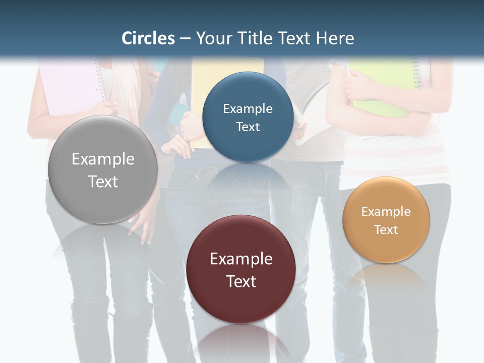 Content Education Students PowerPoint Template