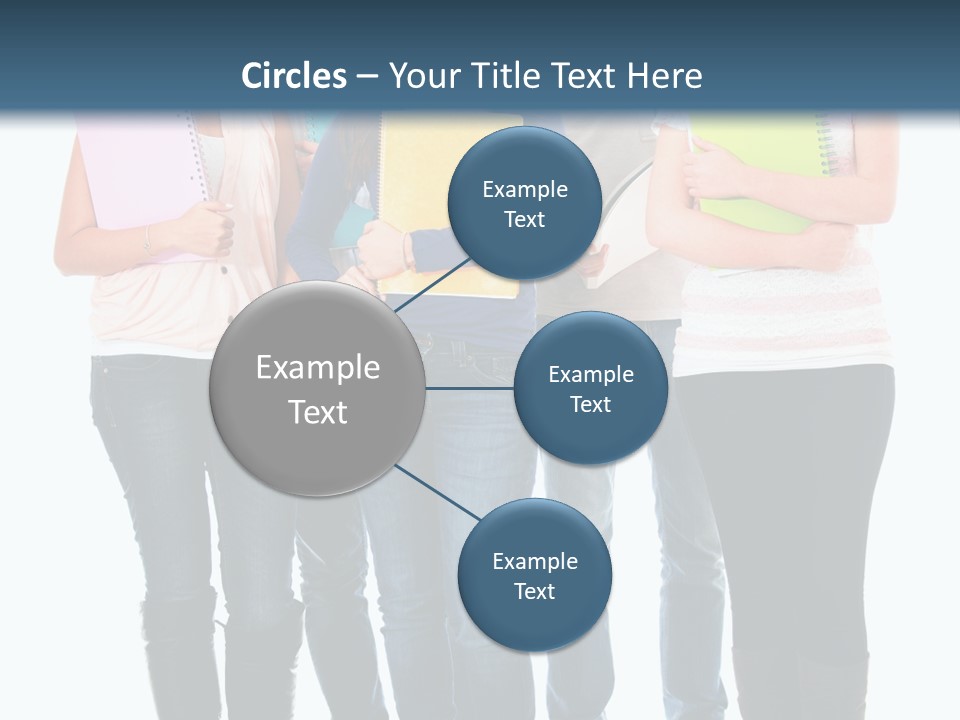 Content Education Students PowerPoint Template