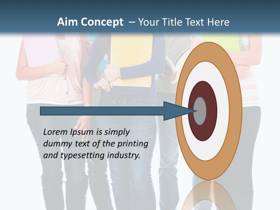Content Education Students PowerPoint Template