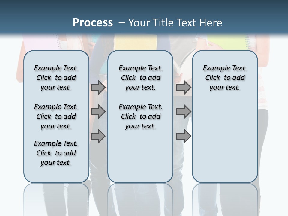 Content Education Students PowerPoint Template