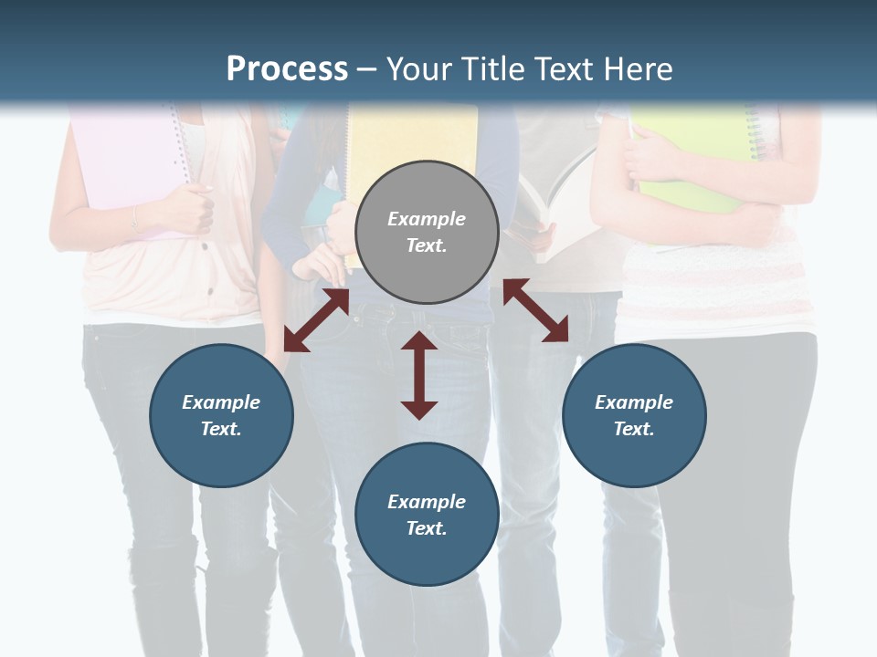 Content Education Students PowerPoint Template