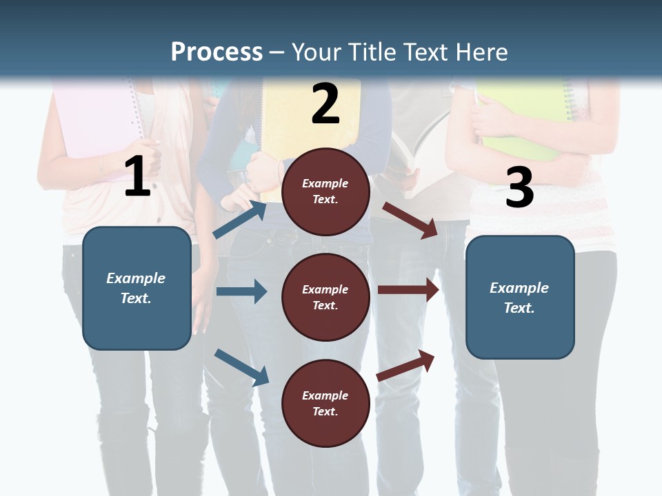 Content Education Students PowerPoint Template