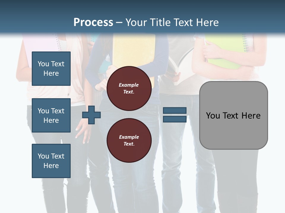 Content Education Students PowerPoint Template