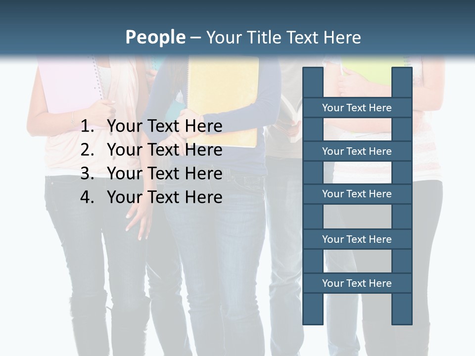 Content Education Students PowerPoint Template