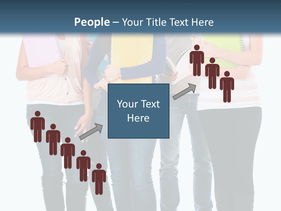 Content Education Students PowerPoint Template