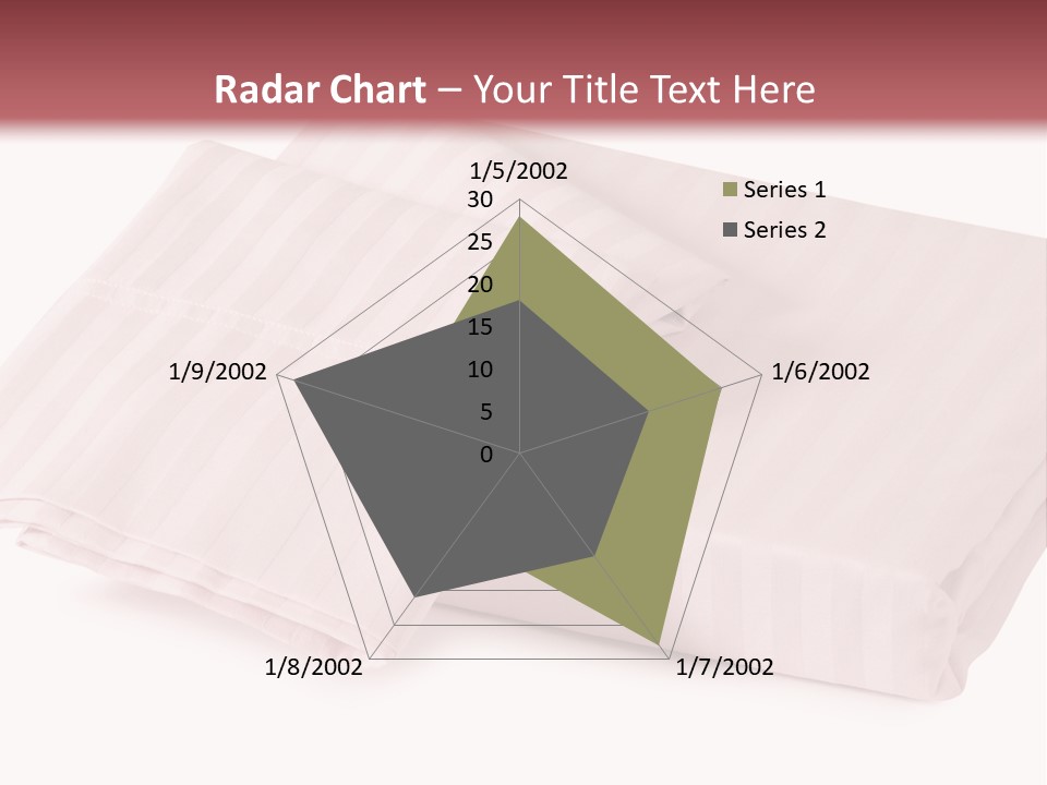 White Background Bedding Bed Sheet PowerPoint Template