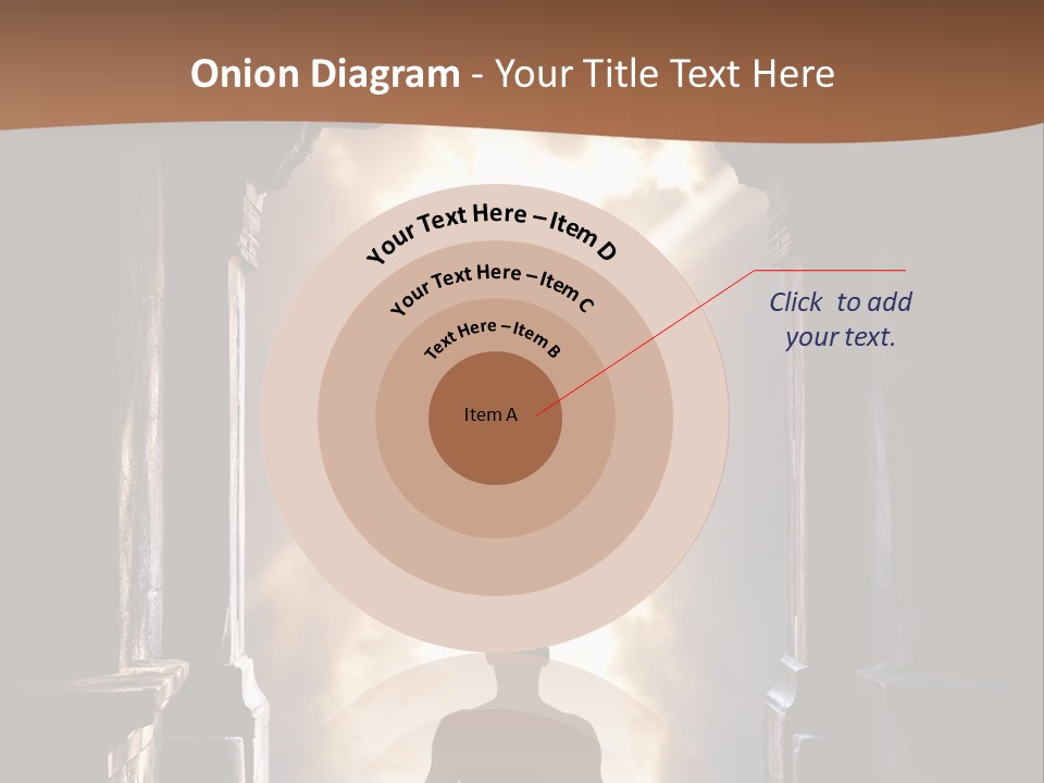 Man Asana Concentration PowerPoint Template