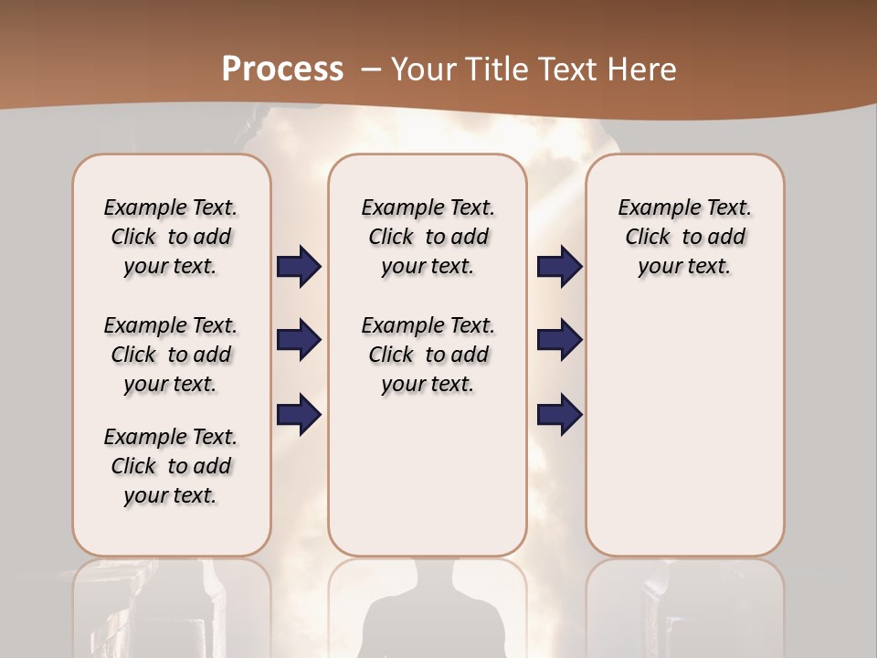 Man Asana Concentration PowerPoint Template
