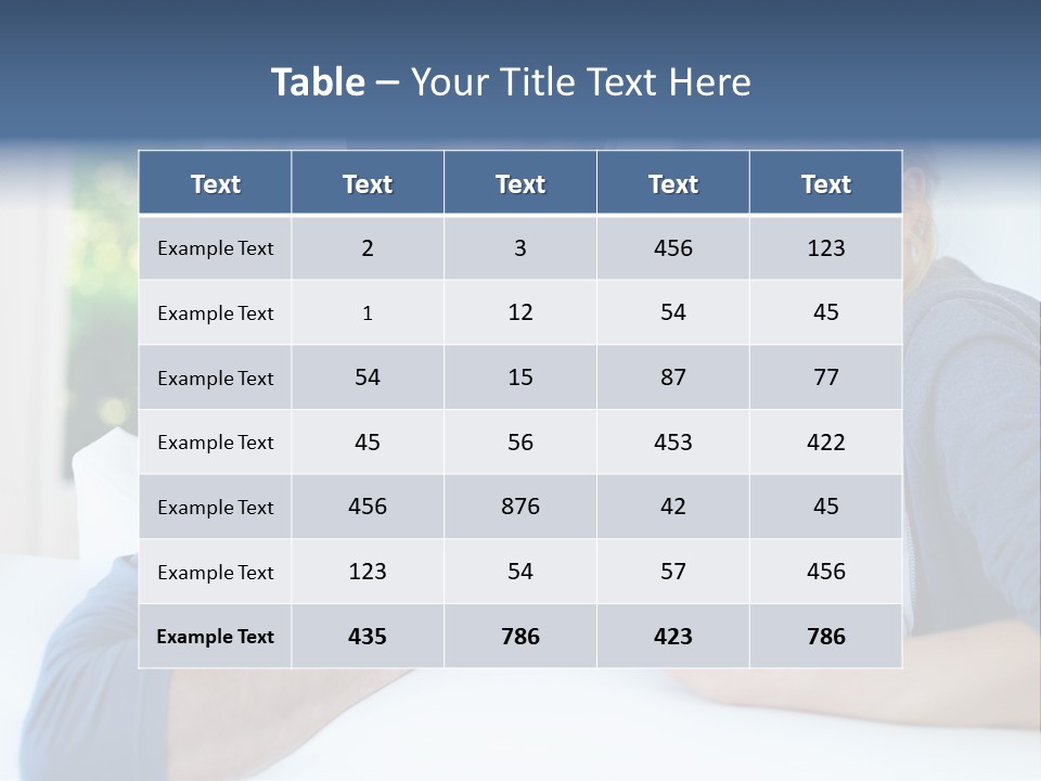 Man Websurfing Young PowerPoint Template