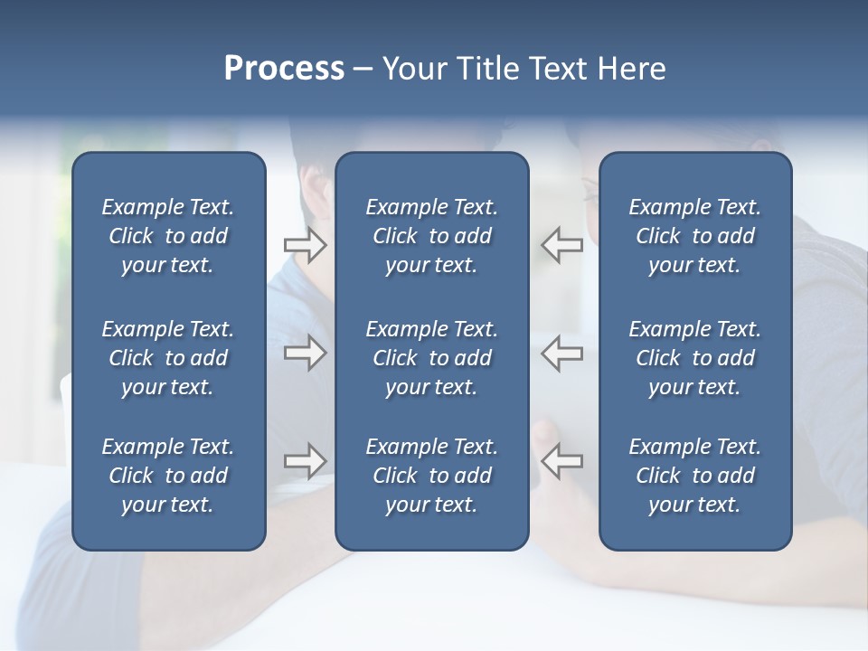 Man Websurfing Young PowerPoint Template