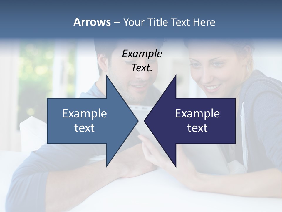 Man Websurfing Young PowerPoint Template