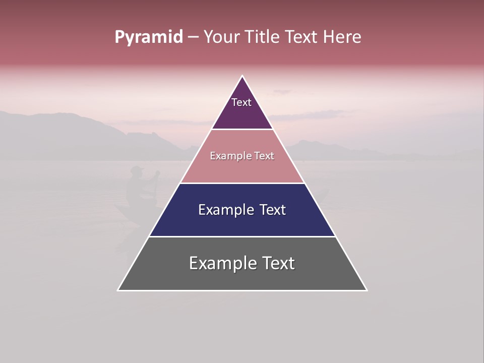 Sunset Sea Exotic PowerPoint Template