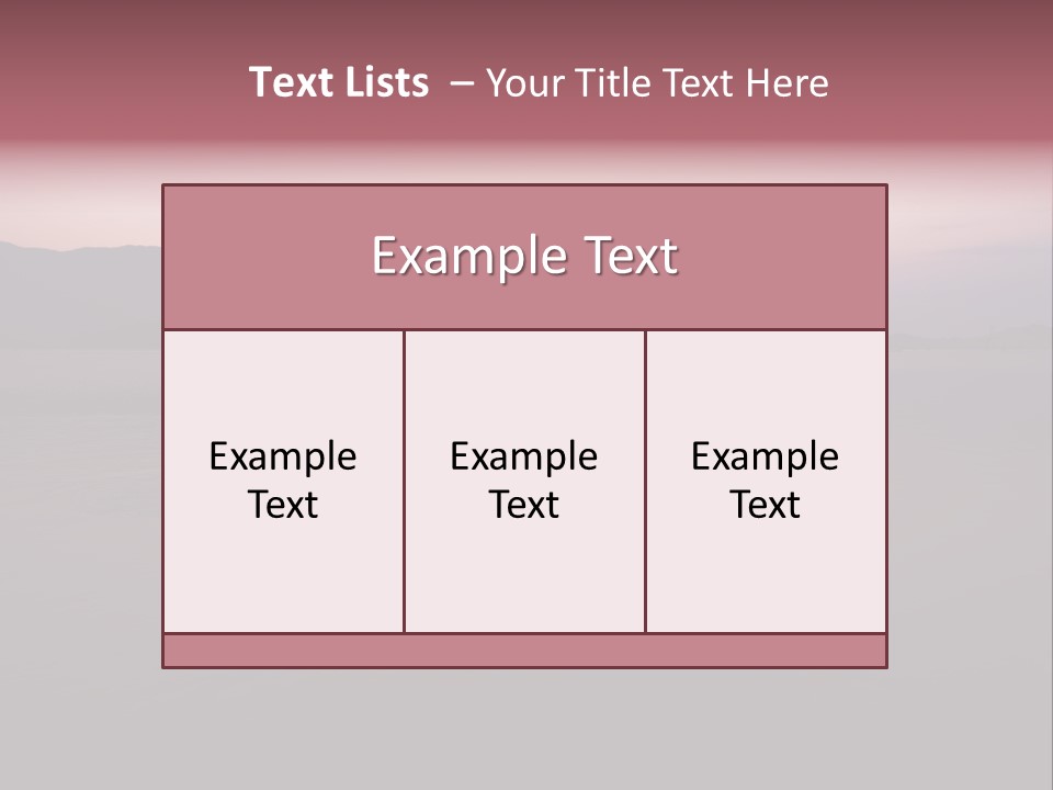 Sunset Sea Exotic PowerPoint Template