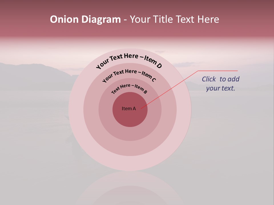 Sunset Sea Exotic PowerPoint Template