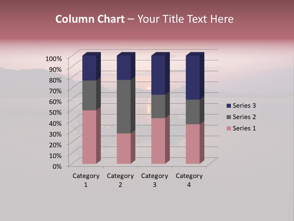 Sunset Sea Exotic PowerPoint Template