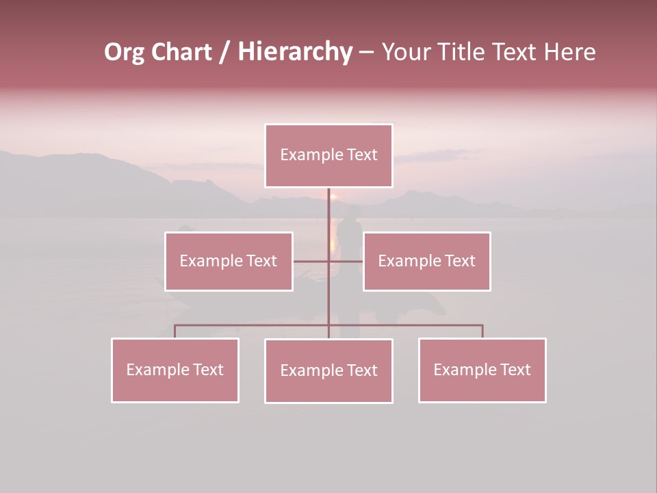 Sunset Sea Exotic PowerPoint Template