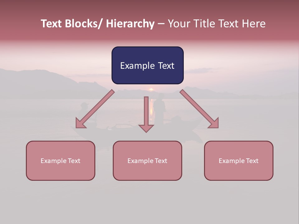 Sunset Sea Exotic PowerPoint Template