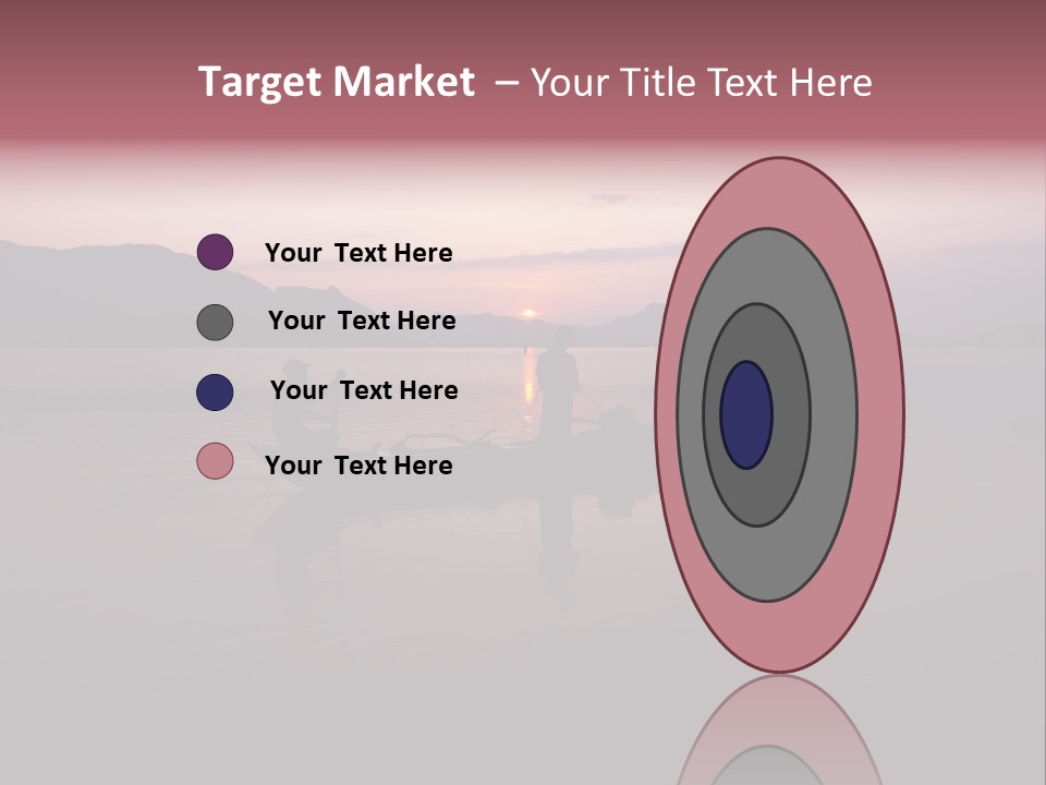 Sunset Sea Exotic PowerPoint Template