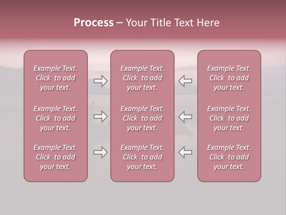 Sunset Sea Exotic PowerPoint Template