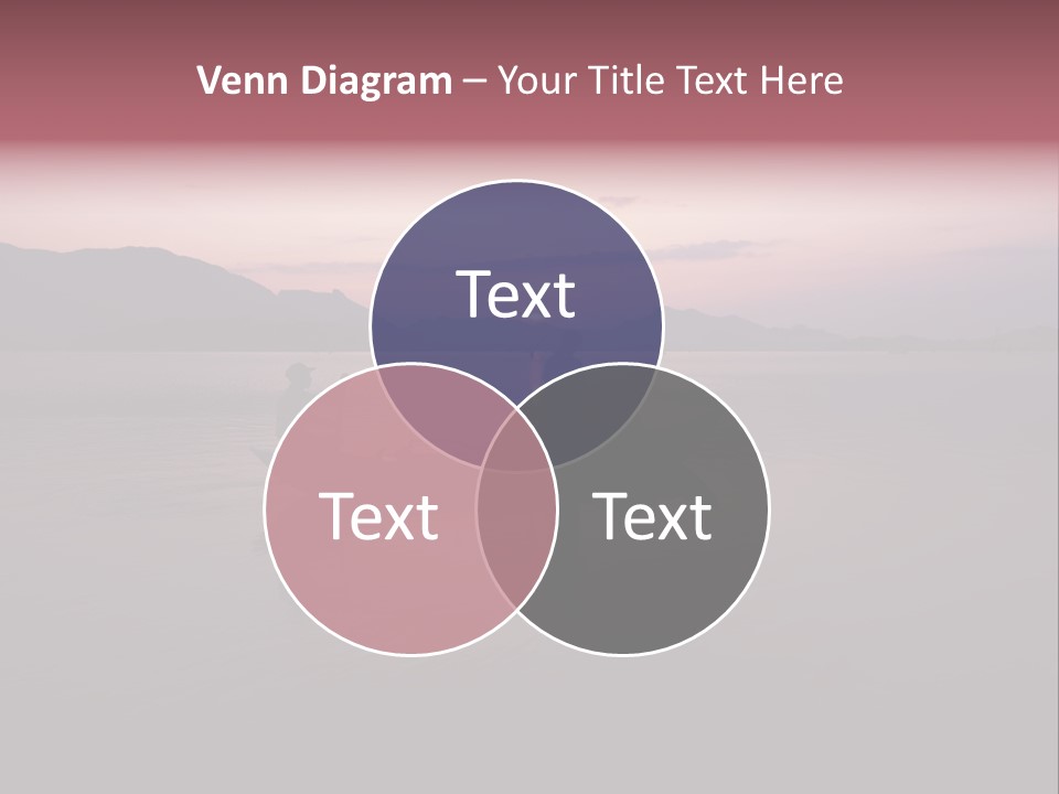 Sunset Sea Exotic PowerPoint Template