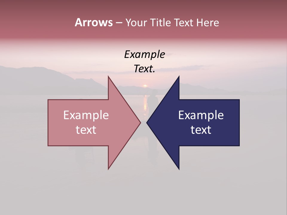 Sunset Sea Exotic PowerPoint Template