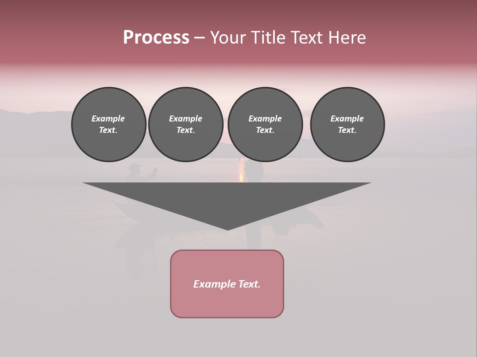 Sunset Sea Exotic PowerPoint Template