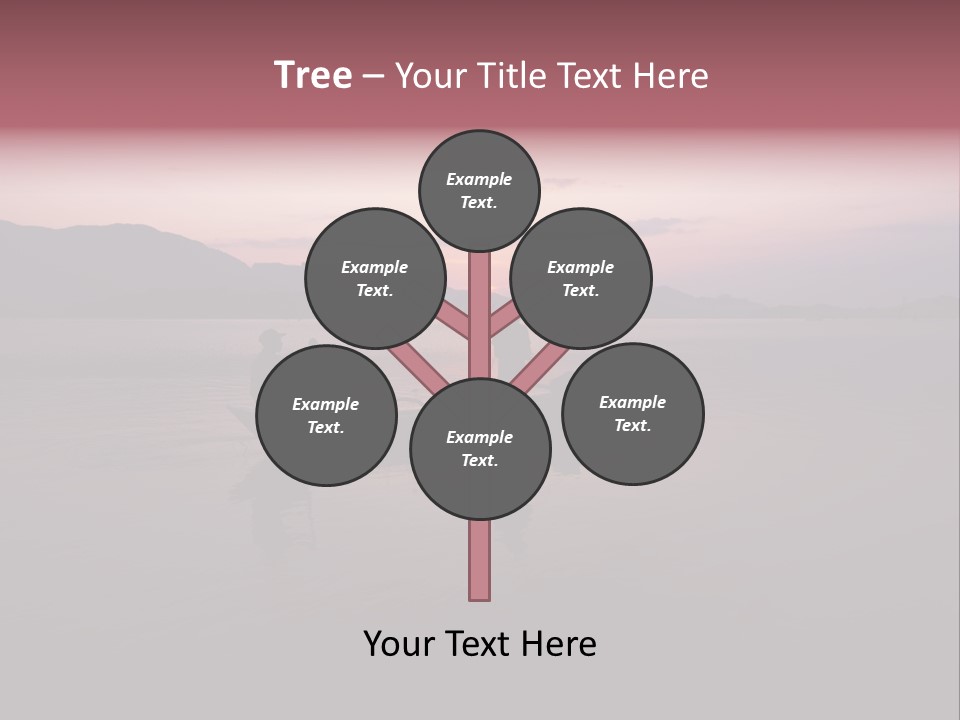 Sunset Sea Exotic PowerPoint Template