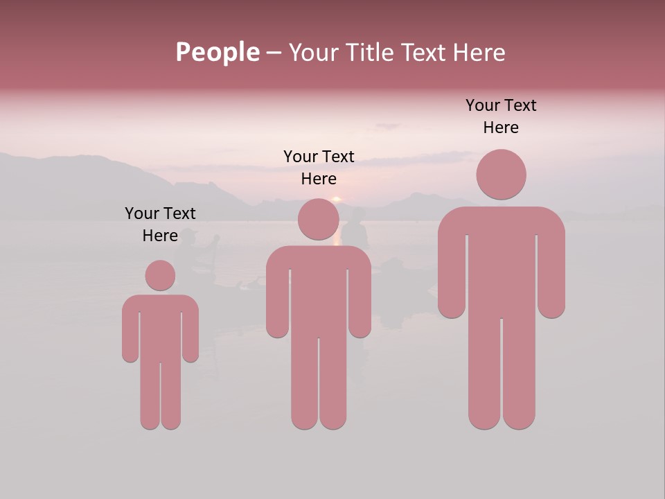 Sunset Sea Exotic PowerPoint Template