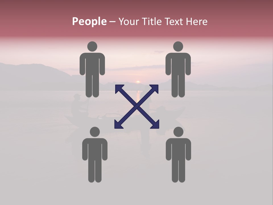 Sunset Sea Exotic PowerPoint Template