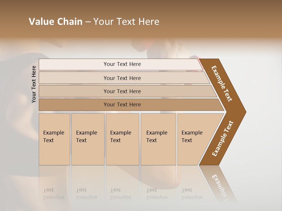 Strength Sports Training Caucasian PowerPoint Template