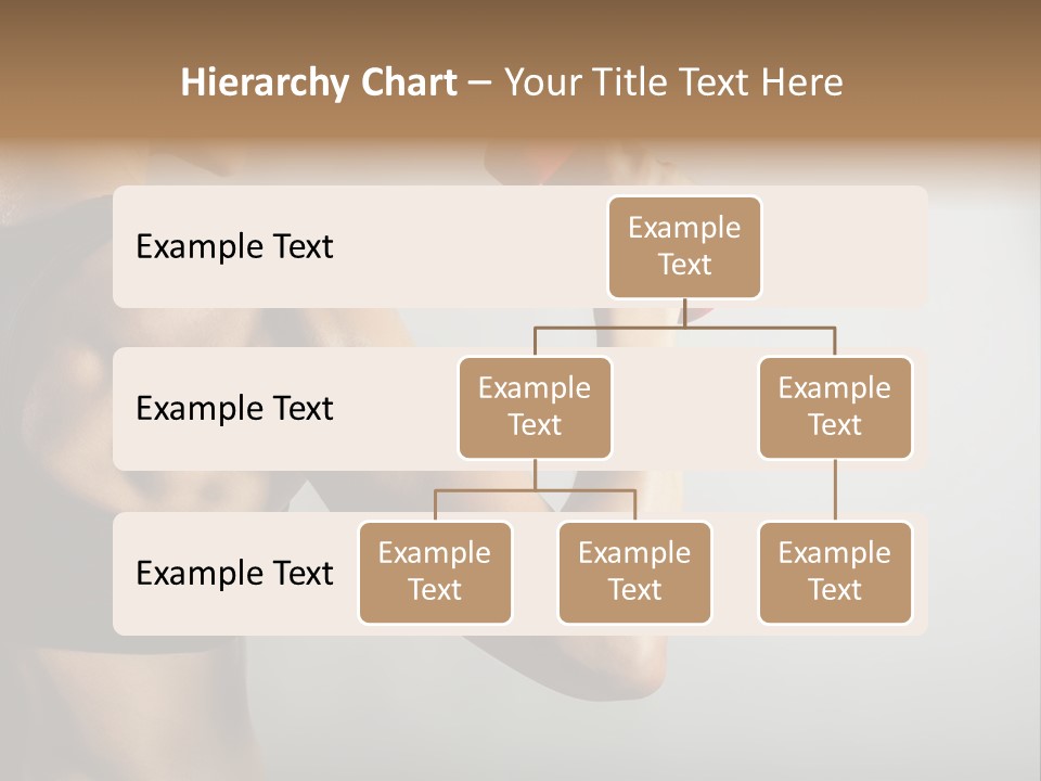 Strength Sports Training Caucasian PowerPoint Template