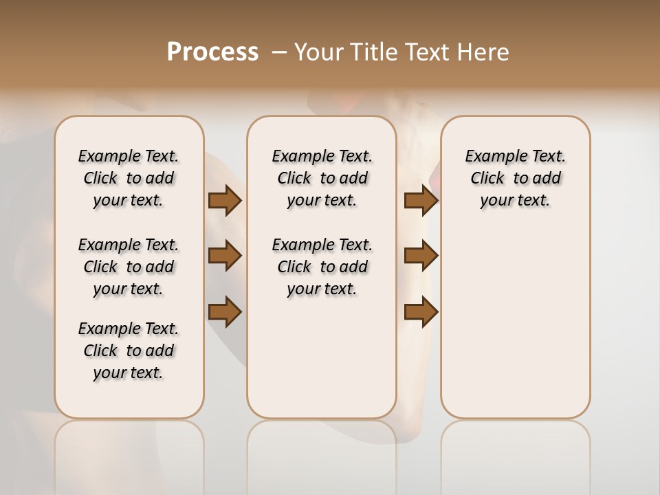 Strength Sports Training Caucasian PowerPoint Template