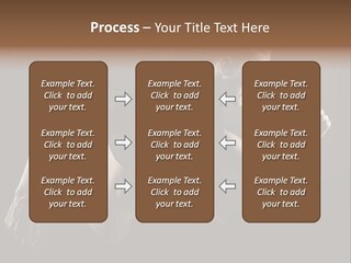 Jogger Caucasian Female PowerPoint Template