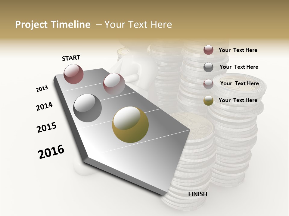 Test Business Work PowerPoint Template