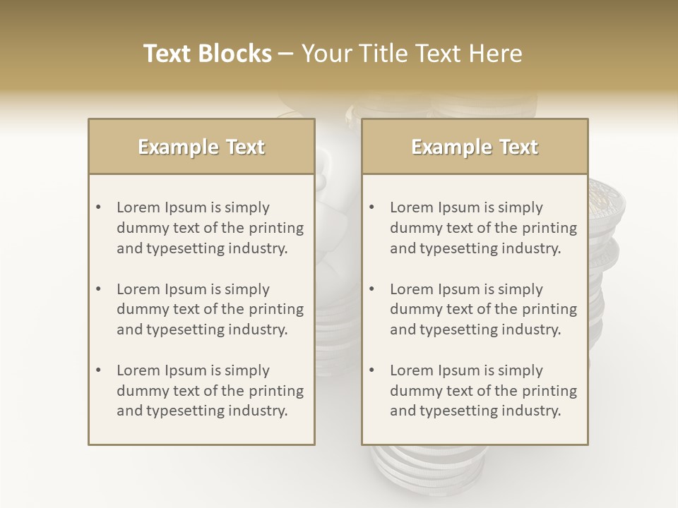 Test Business Work PowerPoint Template