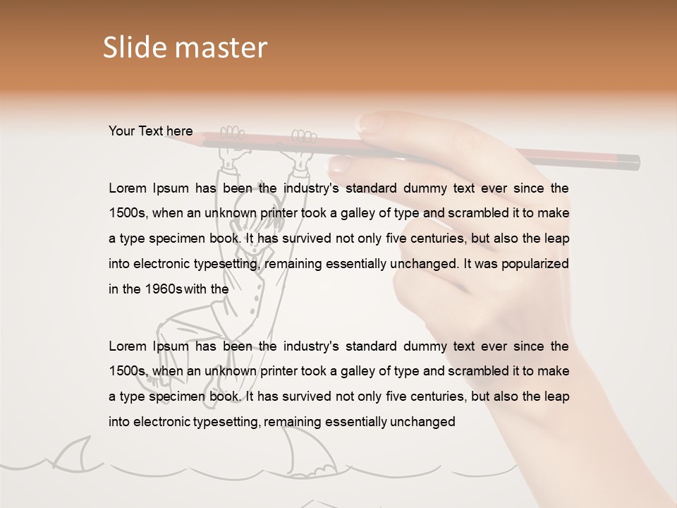 Test Business Work PowerPoint Template