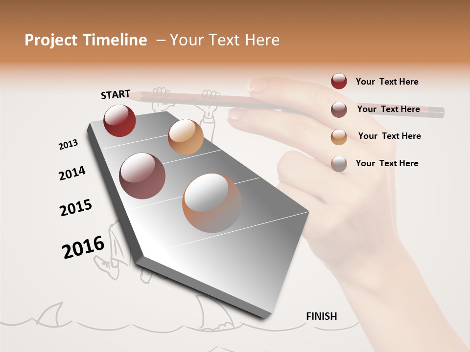 Test Business Work PowerPoint Template