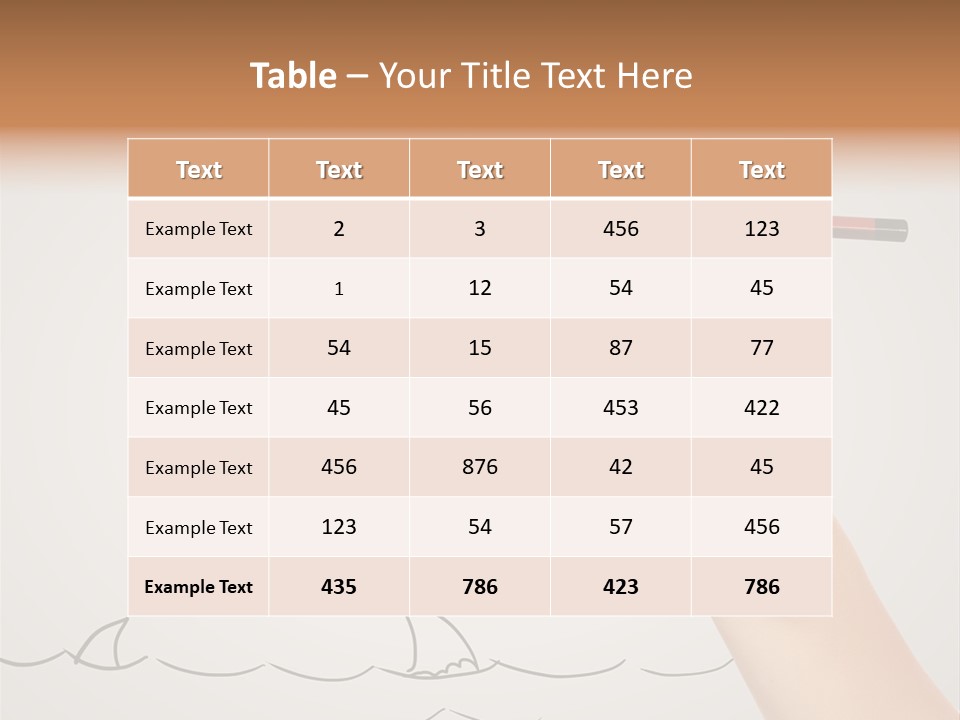 Test Business Work PowerPoint Template