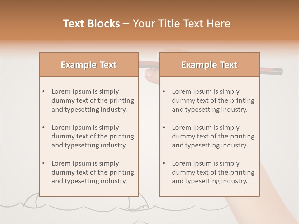 Test Business Work PowerPoint Template