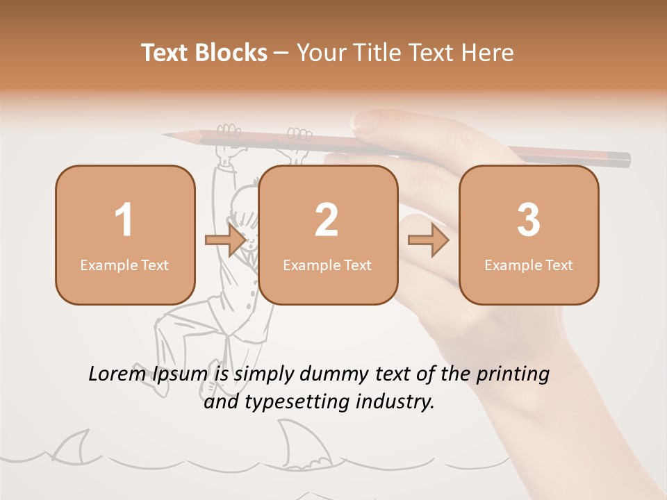 Test Business Work PowerPoint Template