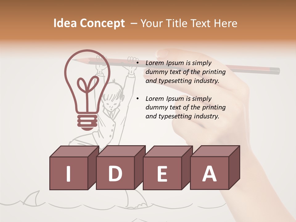 Test Business Work PowerPoint Template