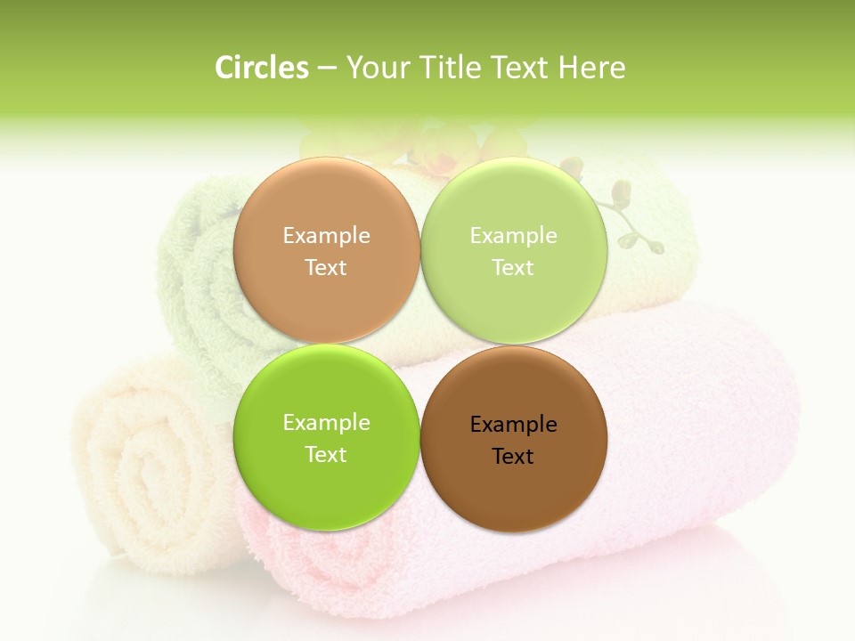 Textile Pink Orange PowerPoint Template