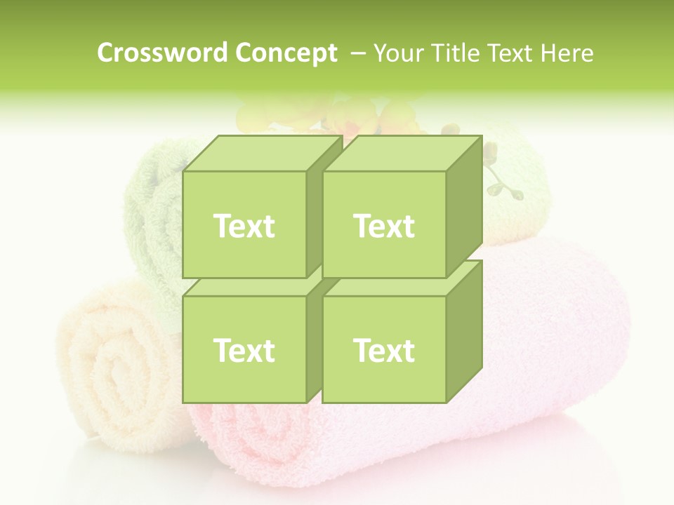 Textile Pink Orange PowerPoint Template