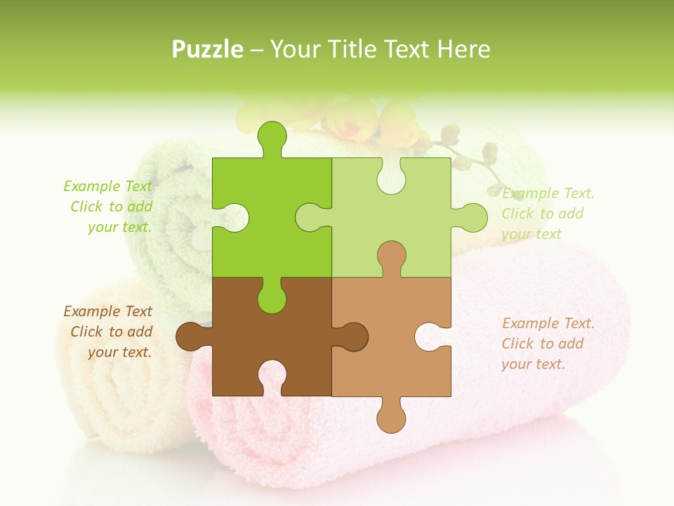 Textile Pink Orange PowerPoint Template