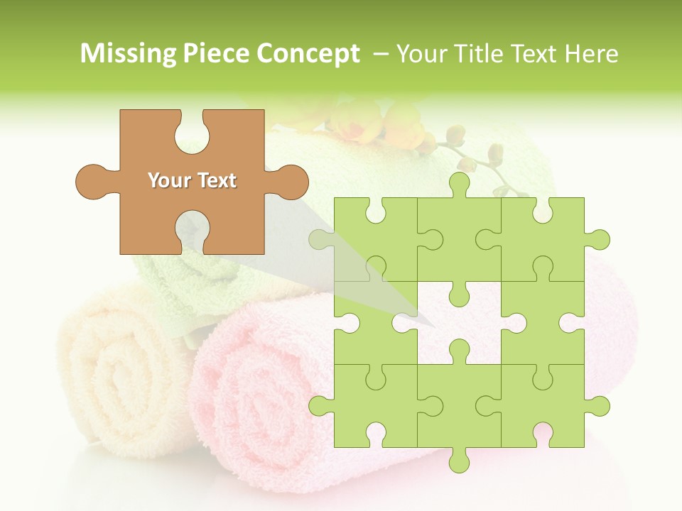 Textile Pink Orange PowerPoint Template