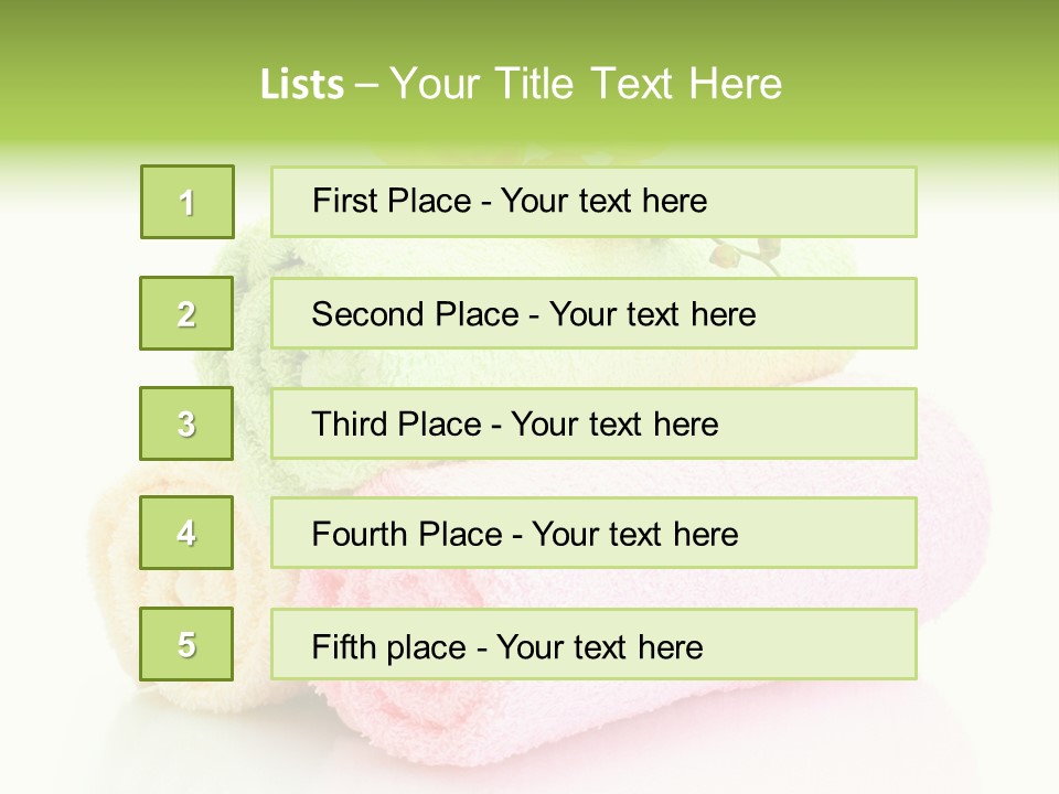 Textile Pink Orange PowerPoint Template