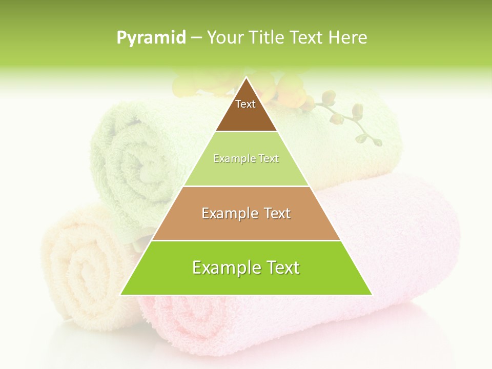 Textile Pink Orange PowerPoint Template